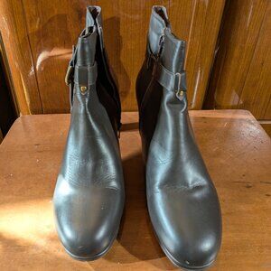 Fitzwell Brown Leather Booties 13W